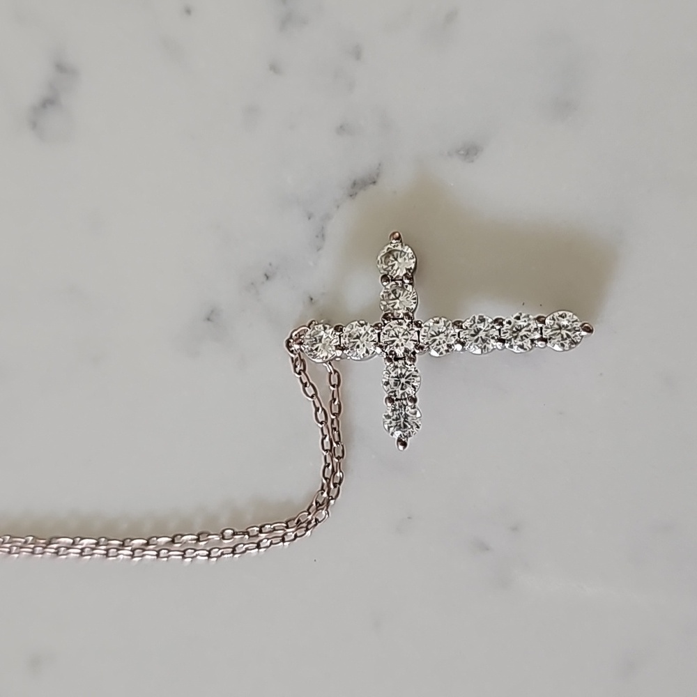 Cross necklace..
